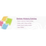 Delete history entries